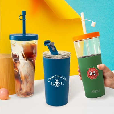 28 oz Asobu® Marina 2-in-1 Tumbler & Travel Mug